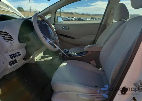 2016 Nissan Leaf Sv z USA, uszkodzony, nr VIN 1N4BZ0CP2GC300144